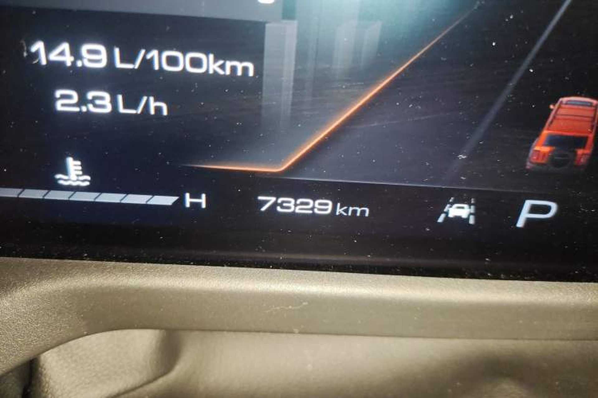 Used Tank 300 2024 2.0T Conqueror Odometer Close Up