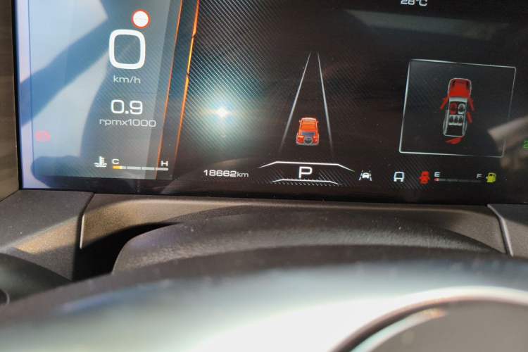 Used Tank 300 2024 2.0T Challenger Odometer Close Up