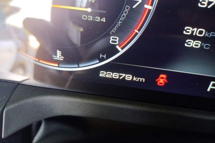Used Tank 300 2024 2.0T Conqueror Odometer Close Up