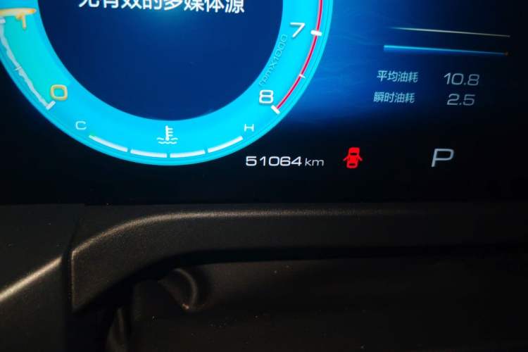 Used Tank 300 2024 2.0T Challenger Odometer Close Up