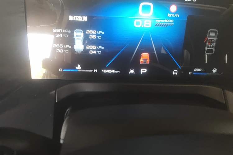 Used Tank 300 2024 2.0T Conqueror Odometer Close Up
