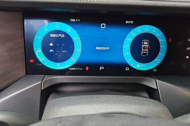Used Tank 300 2024 2.0T Challenger Odometer Close Up