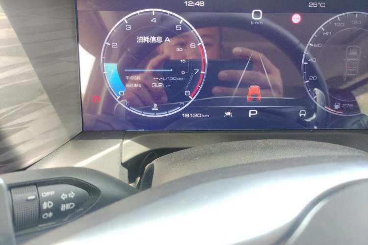 Used Tank 300 2024 2.0T Conqueror Odometer Close Up