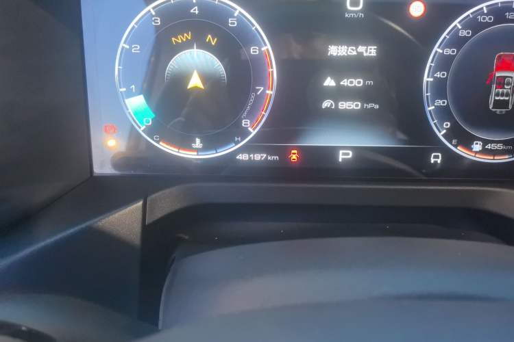 Used Tank 300 2024 2.0T Conqueror Odometer Close Up