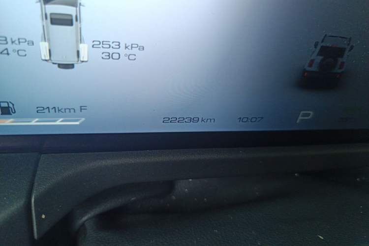 Used Tank 300 2024 2.0T Crosser Odometer Close Up