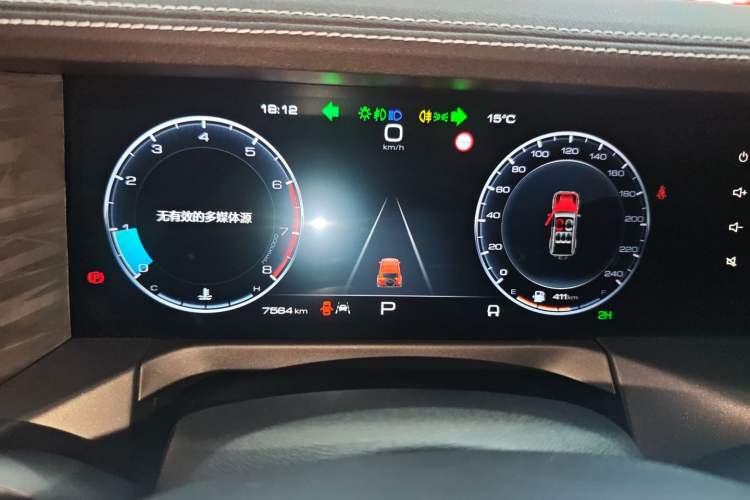 Used Tank 300 2024 2.0T Conqueror Instrument Cluster