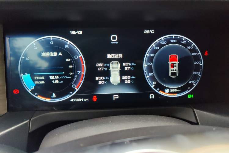 Used Tank 300 2024 2.0T Conqueror Instrument Cluster
