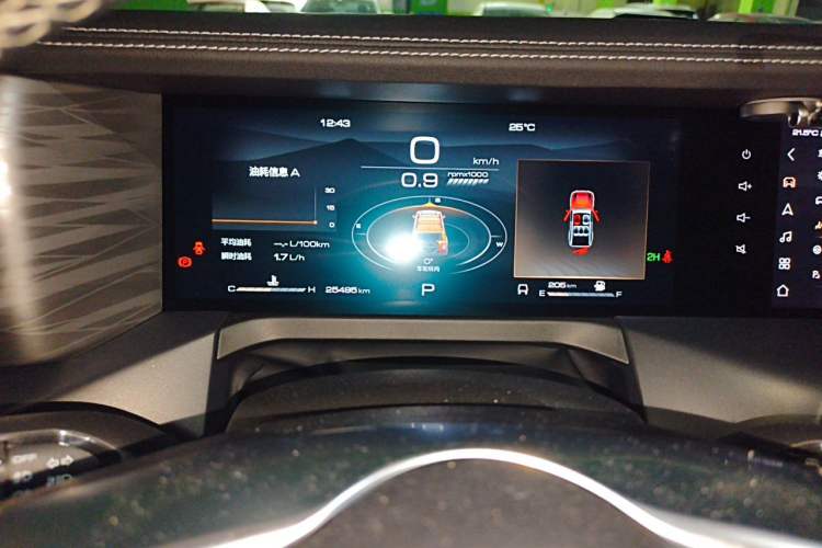 Used Tank 300 2024 2.0T Conqueror Instrument Cluster