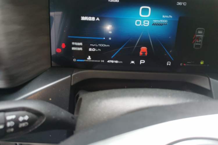 Used Tank 300 2024 2.0T Challenger Odometer Close Up