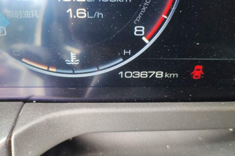 Used Tank 300 2024 2.0T Conqueror Odometer Close Up