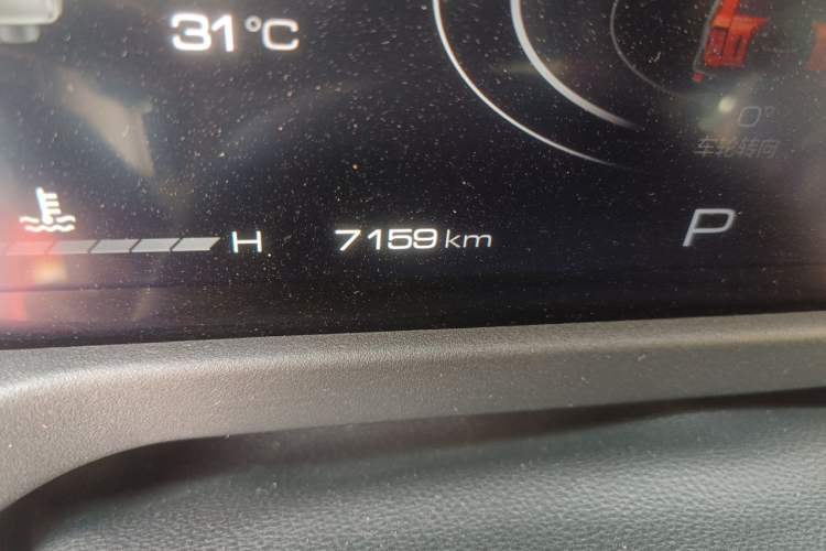 Used Tank 300 2024 2.0T Conqueror Odometer Close Up