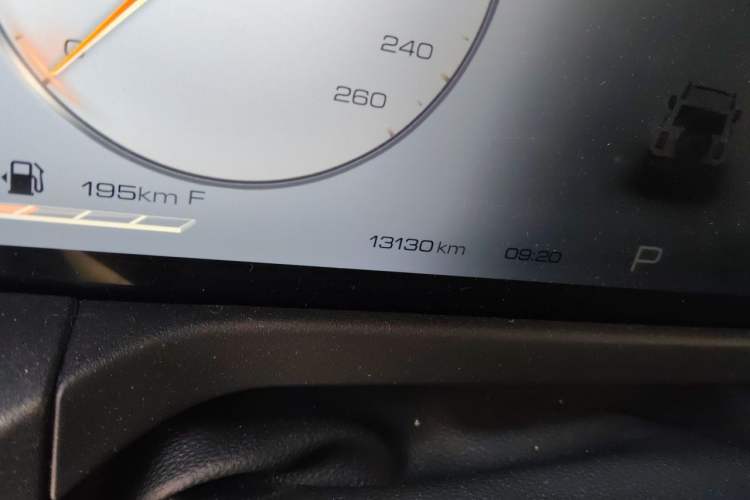 Used Tank 300 2024 2.0T Crosser Odometer Close Up