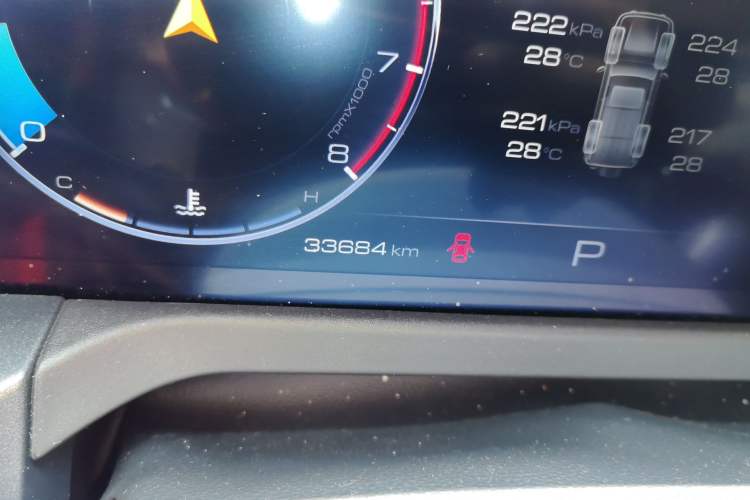 Used Tank 300 2024 2.0T Conqueror Odometer Close Up