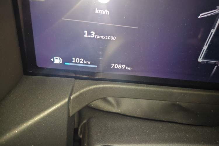 Used Tank 300 2025 2.0T Conqueror Odometer Close Up