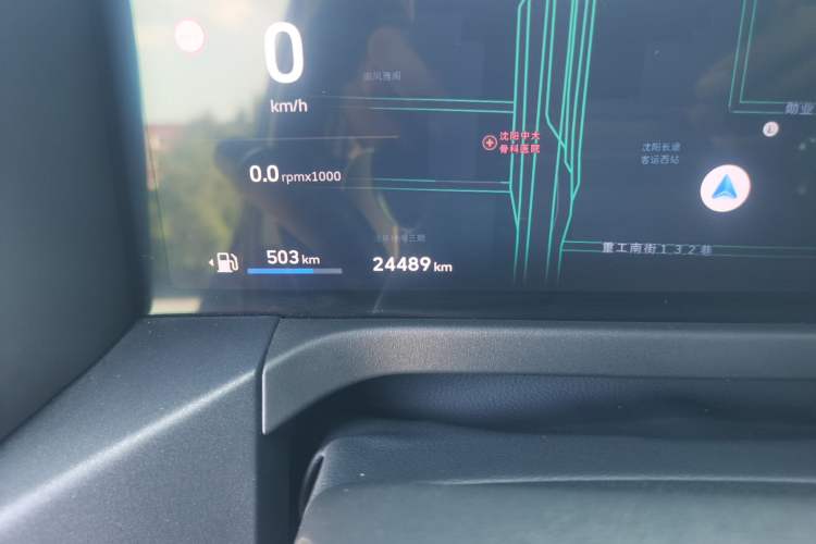 Used Tank 300 2025 2.0T Challenger Odometer Close Up