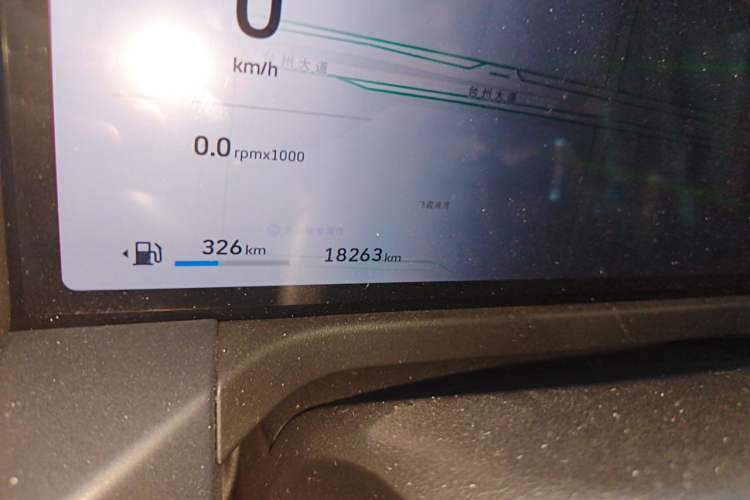 Used Tank 300 2025 2.0T Conqueror Odometer Close Up