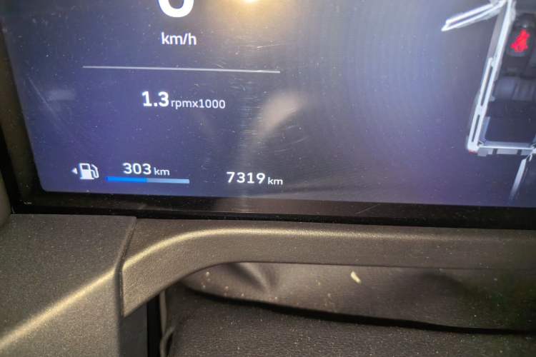 Used Tank 300 2025 2.0T Conqueror Odometer Close Up