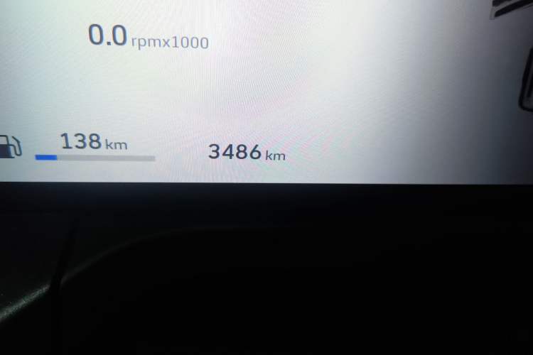 Used Tank 300 2025 2.0T Conqueror Odometer Close Up