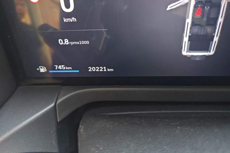 Used Tank 300 2025 2.0T Conqueror Odometer Close Up