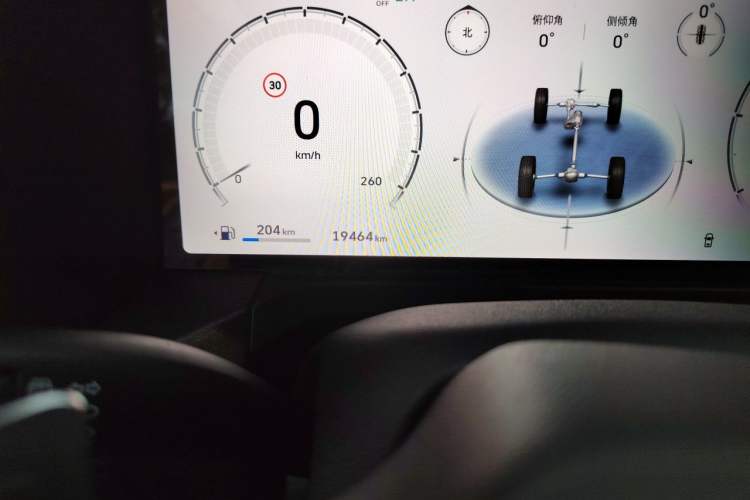 Used Tank 300 2025 2.4T Diesel Version Odometer Close Up