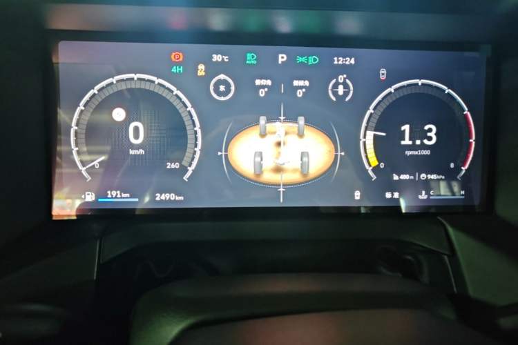 Used Tank 300 2025 2.0T Conqueror Instrument Cluster