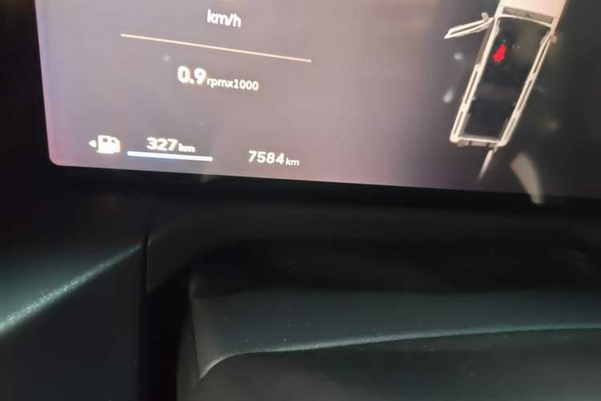 Used Tank 300 2025 2.0T Conqueror Odometer Close Up