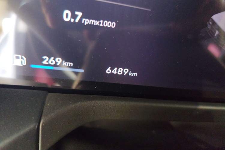 Used Tank 300 2025 2.0T Challenger Odometer Close Up