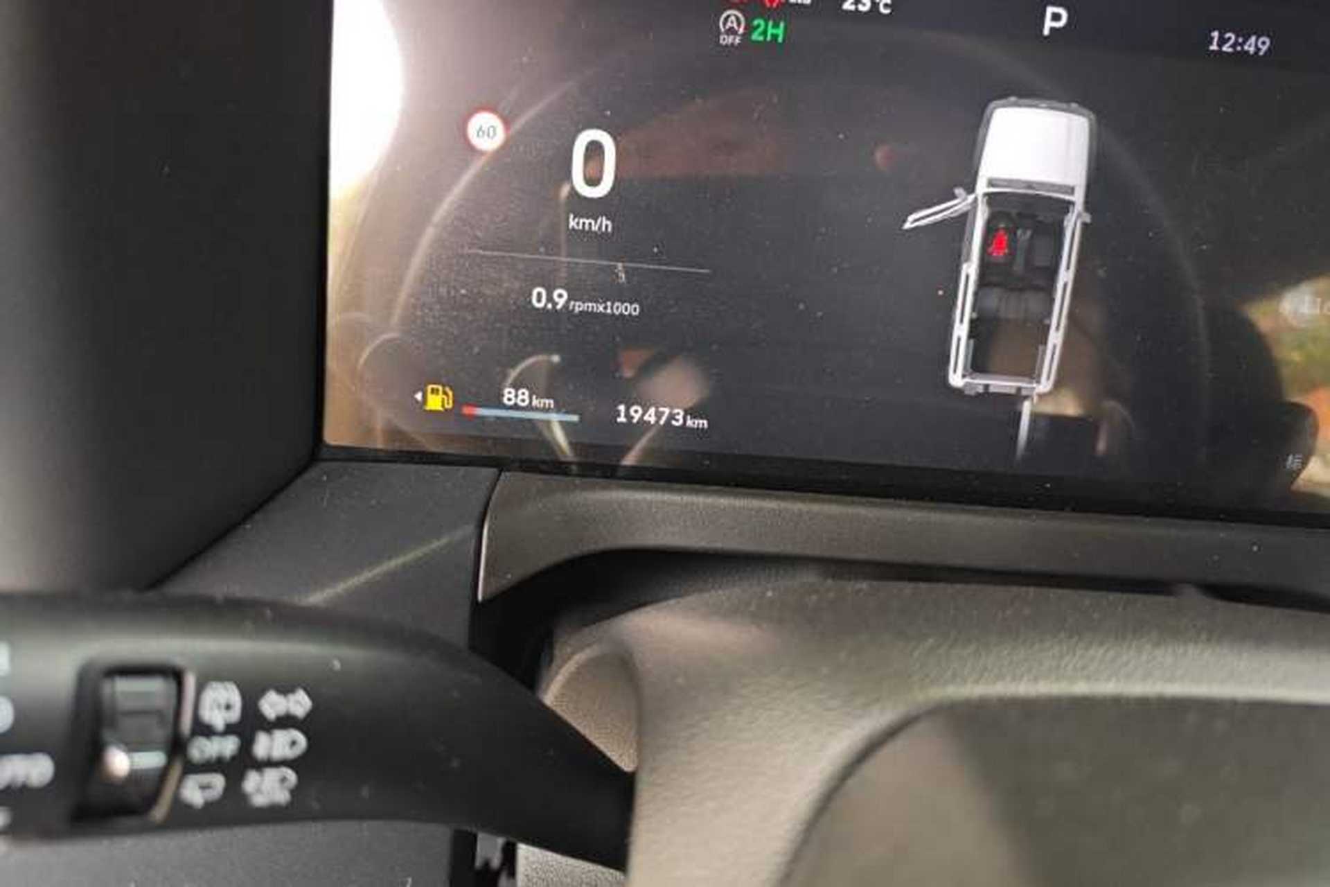 Used Tank 300 2025 2.0T Conqueror Odometer Close Up