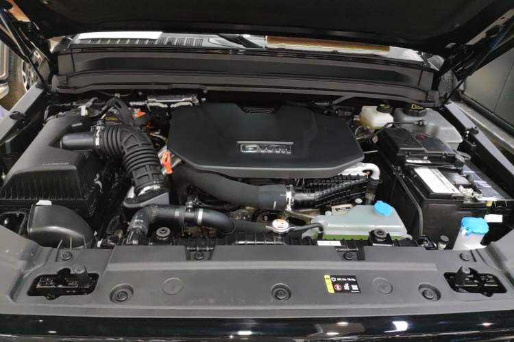 Used Tank 300 New Energy 2025 Hi4-T Engine Bay