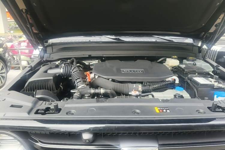 Used Tank 300 New Energy 2025 Model, Hi4-T 36.7kWh Engine Bay