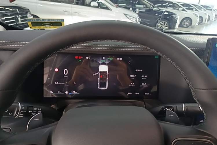 Used Tank 300 New Energy 2025 Model, Hi4-T 36.7kWh Instrument Cluster