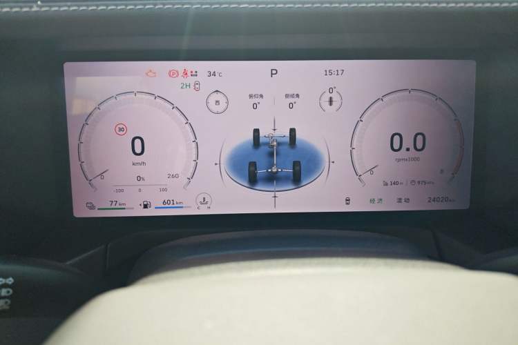 Used Tank 300 New Energy 2025 Hi4-T Instrument Cluster