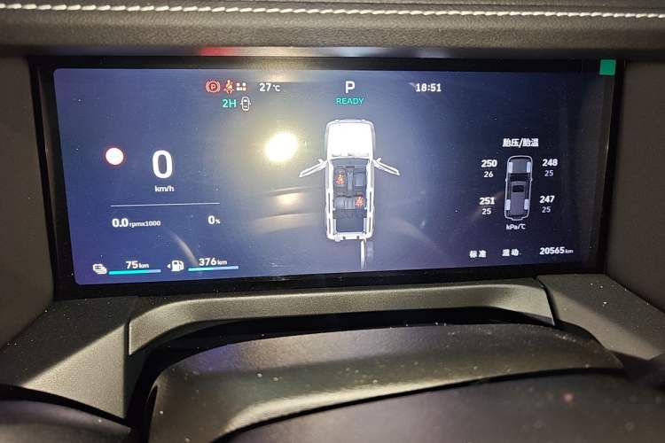 Used Tank 300 New Energy 2025 Hi4-T Instrument Cluster
