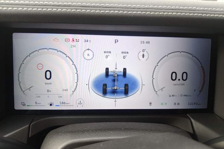 Used Tank 300 New Energy 2025 Hi4-T Instrument Cluster