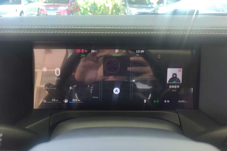 Used Tank 300 New Energy 2025 Model, Hi4-T 36.7kWh Instrument Cluster