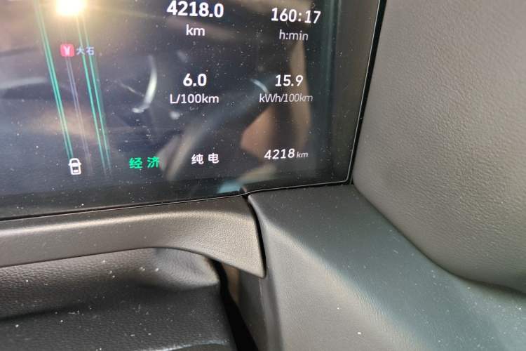 Used Tank 300 New Energy 2025 Hi4-T Odometer Close Up