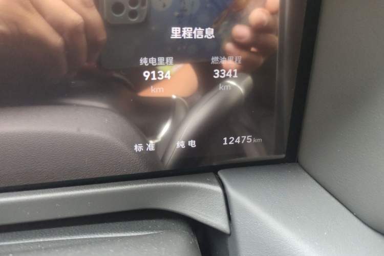 Used Tank 300 New Energy 2025 Hi4-T Odometer Close Up