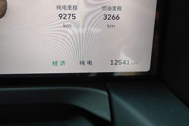 Used Tank 300 New Energy 2025 Hi4-T Odometer Close Up