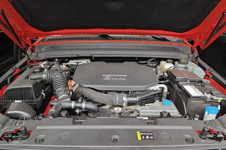 Used Tank 300 New Energy 2025 Hi4-T Engine Bay