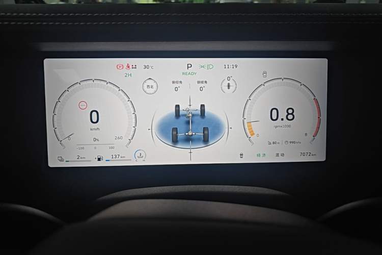 Used Tank 300 New Energy 2025 Hi4-T Instrument Cluster