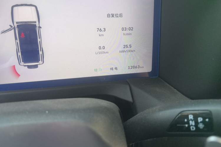 Used Tank 300 New Energy 2025 Hi4-T Odometer Close Up