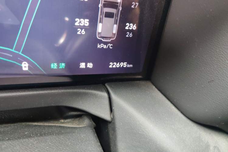 Used Tank 300 New Energy 2025 Hi4-T Odometer Close Up