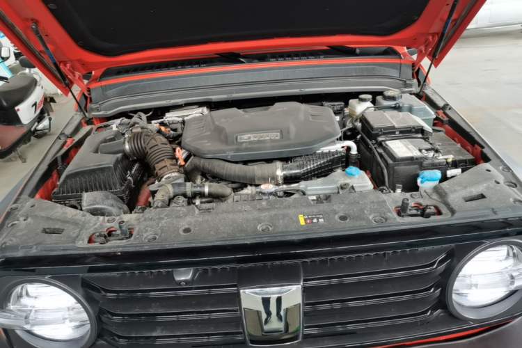 Used Tank 300 New Energy 2025 Hi4-T Engine Bay