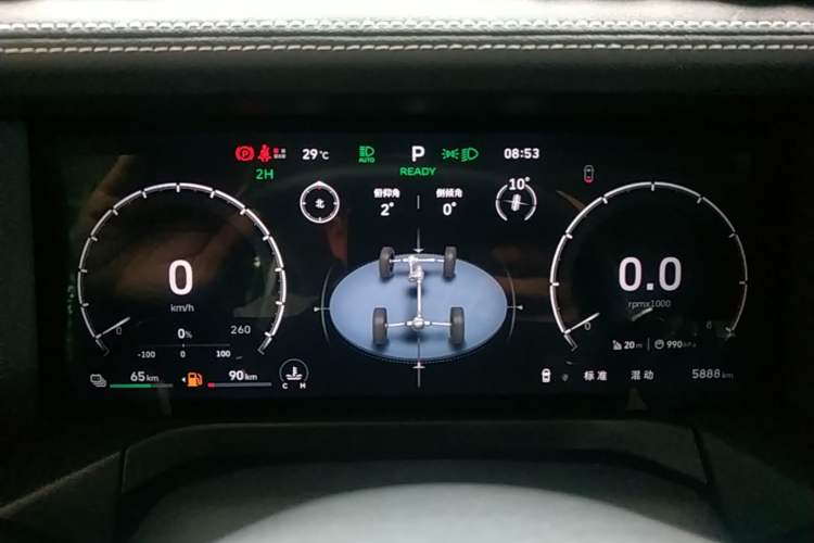 Used Tank 300 New Energy 2025 Hi4-T Instrument Cluster