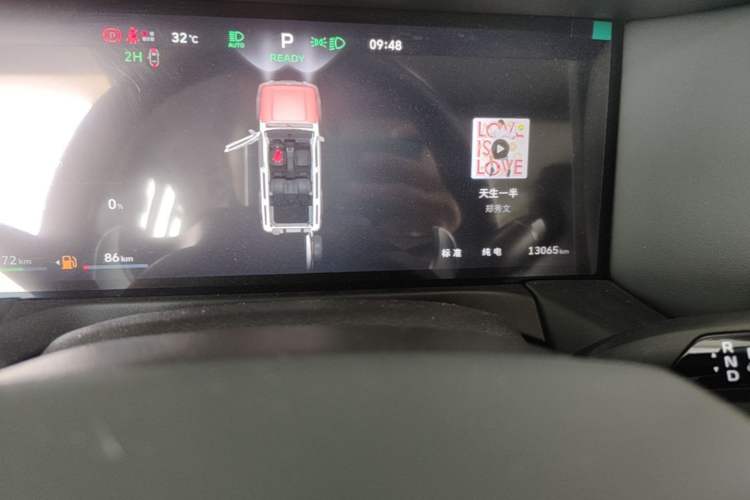 Used Tank 300 New Energy 2025 Hi4-T Odometer Close Up