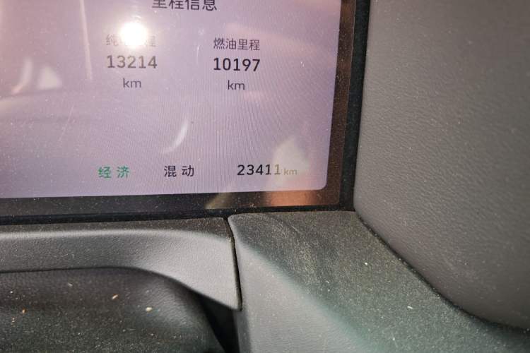 Used Tank 300 New Energy 2025 Hi4-T Odometer Close Up