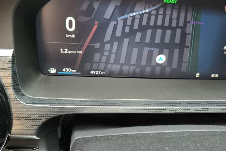 Used Tank 400 2026 Model—2.0T Gasoline Version Odometer Close Up