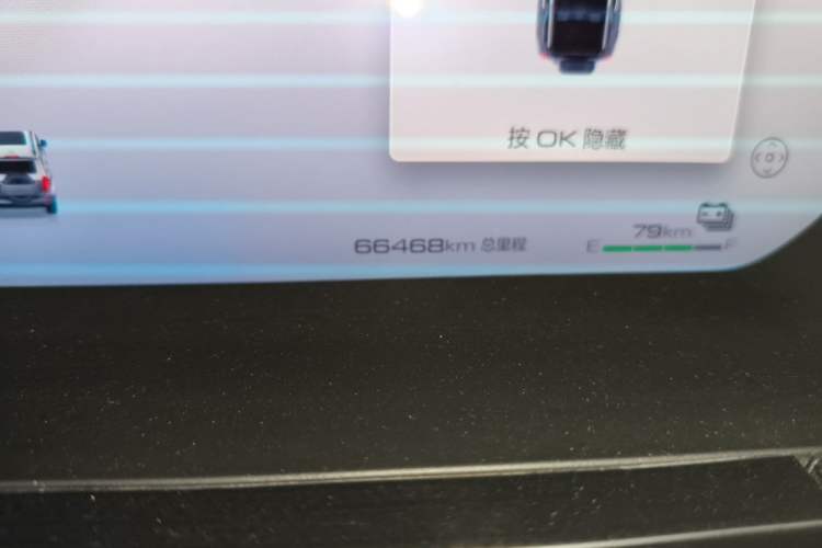 Used Tank 400 New Energy 2023 Hi4-T Super Edition Odometer Close Up