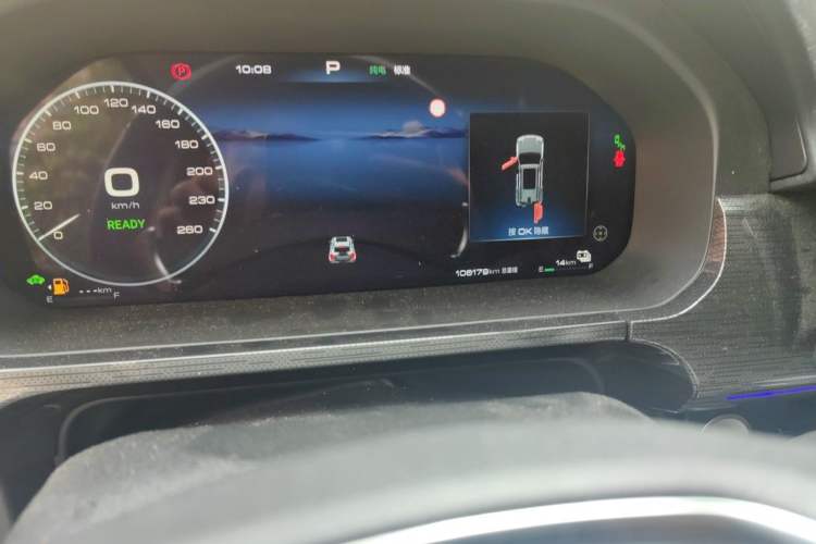 Used Tank 400 New Energy 2023 Hi4-T Super Edition Odometer Close Up