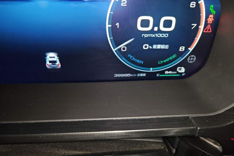 Used Tank 400 New Energy 2023 Hi4-T Super Edition Odometer Close Up